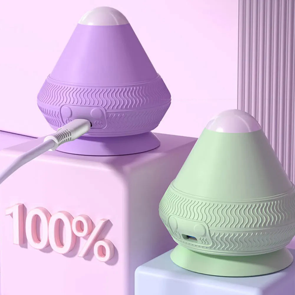 Norvo | Vibrasjoner Massasje Ball FlexiVibe | USB Oppladbar | Varme & Vibrasjon Terapi | Silikon | Bærbar & Selvklebende