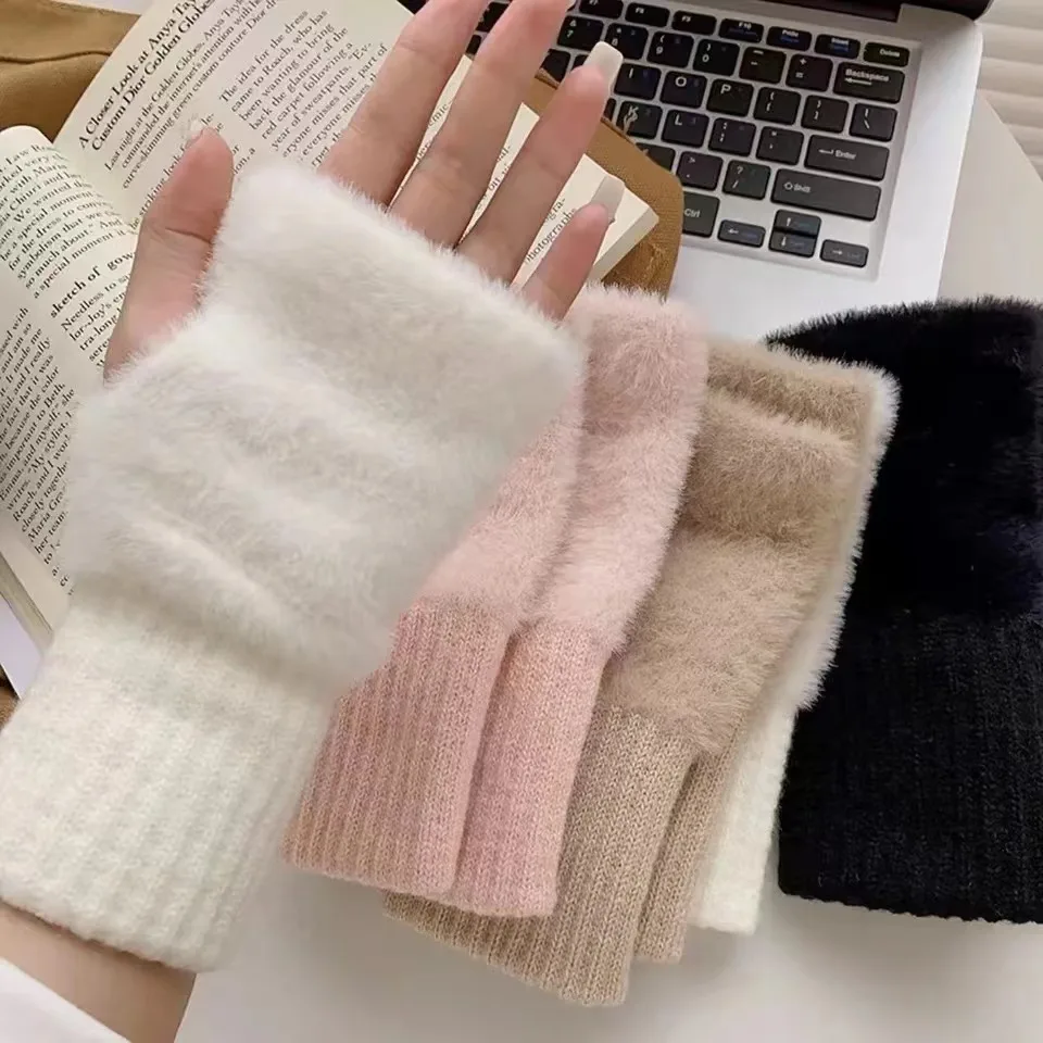 Norvo | Unisex Fleece Fingervotter – Varme, Myke og Fungerende