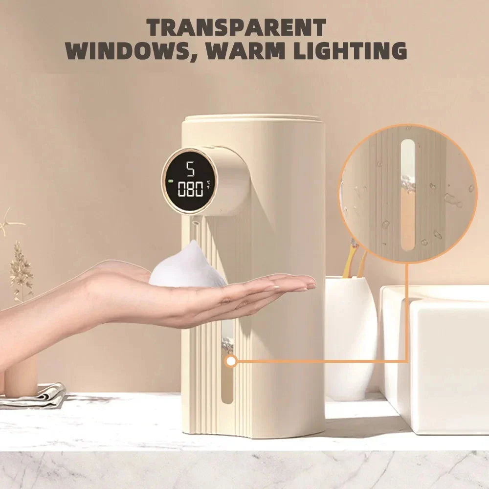 Norvo | LED Skjerm Bevegelsessensor Automatisk Såpe Skum Dispenser