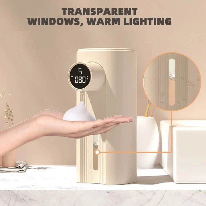 Norvo | LED Skjerm Bevegelsessensor Automatisk Såpe Skum Dispenser