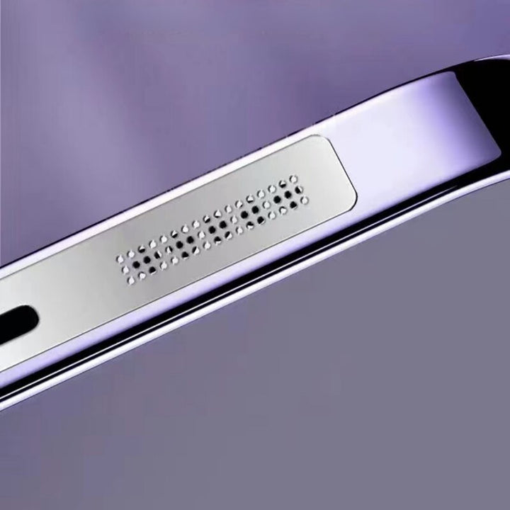 Norvo | 8pcs Metall Telefon Høyttaler Støvfritt Klistremerke Nett