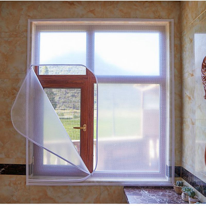 Norvo | Vinter Wrap Dobbel Lag Vindproof Selv-klebende Glidelås Film