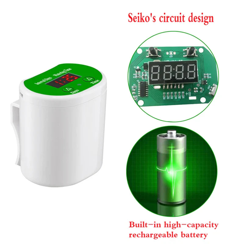 Norvo | Automatisk Plantevanningssystem med USB – Effektiv Dryppvanning