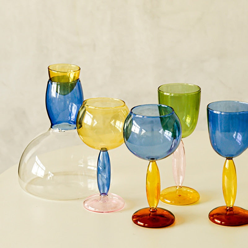 Norvo | Borosilicate 3-Farge Glass - Vin Glass