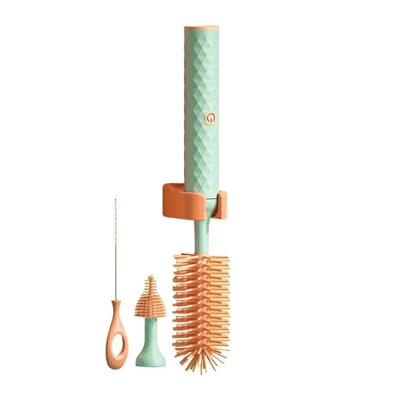 Norvo | Elektrisk Roterende Silikon Flaske Rengjøringssett