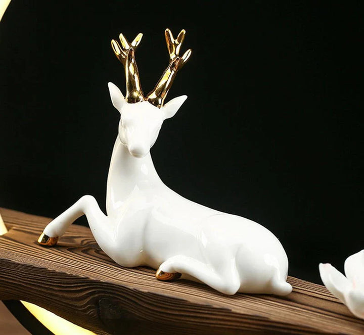 Norvo | White Deer Røkelsespinne Lampe - SereneStag