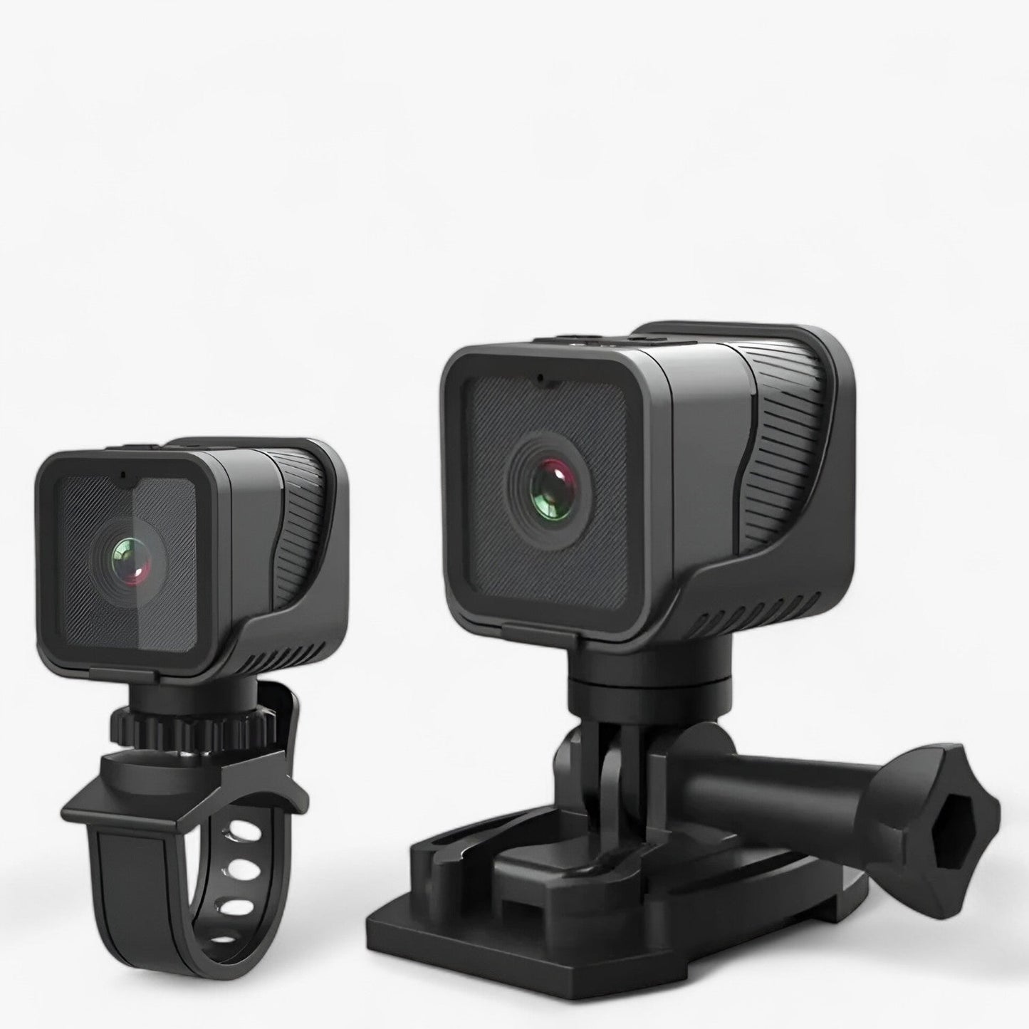Norvo | RevCam 1080P HD Vanntett WiFi Kamera – Kompakt Actionkamera for Sykler & Motorsykler