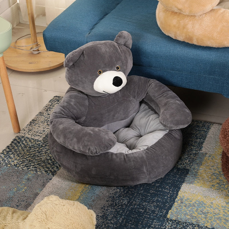 Norvo | Snuggly Bear Super Soft Comfy Pet Bed