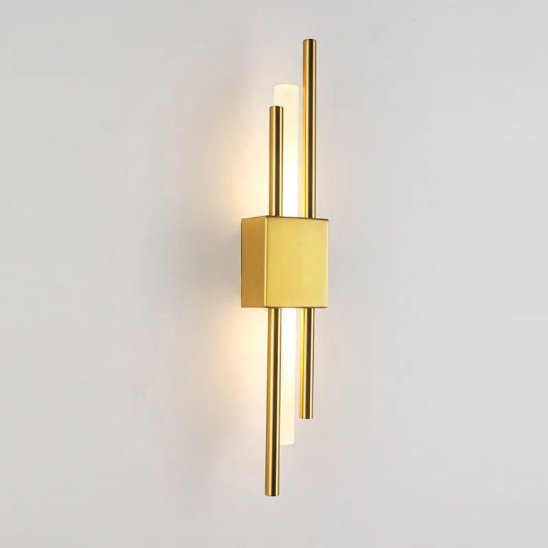 Norvo | Moderne LED Vegglampe: Innendørsbelysning for Hjem, Soverom, Nattbord, Stue, Hotell og Gangdekorasjon
