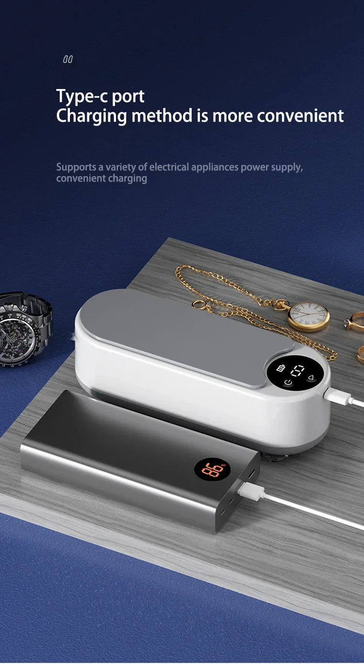 Norvo | Bærbar Multi-bruks Ultralyd Rengjøringsmaskin