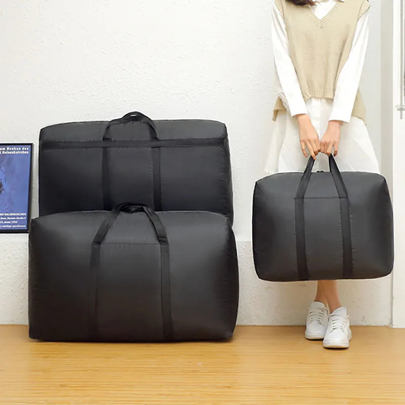 Norvo | TravelMateX Duffelbag | Sammenleggbar & Vanntett | Ekstra Stor Volum | For Kledning, Sengetøy & Bagasje