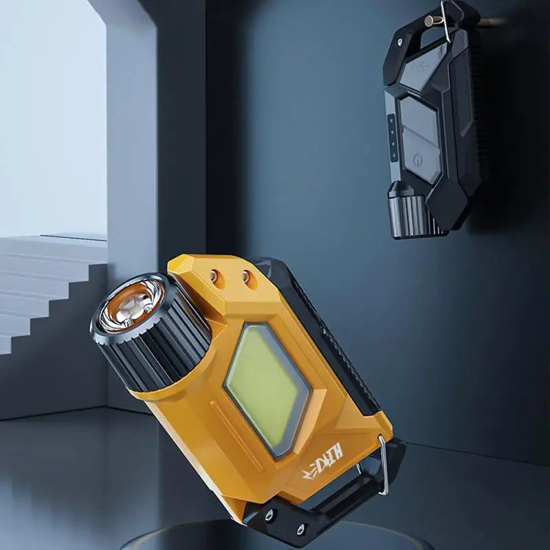 Norvo | Oppladbar Lettvekt LED EDC Camping Nøkkelring Lys