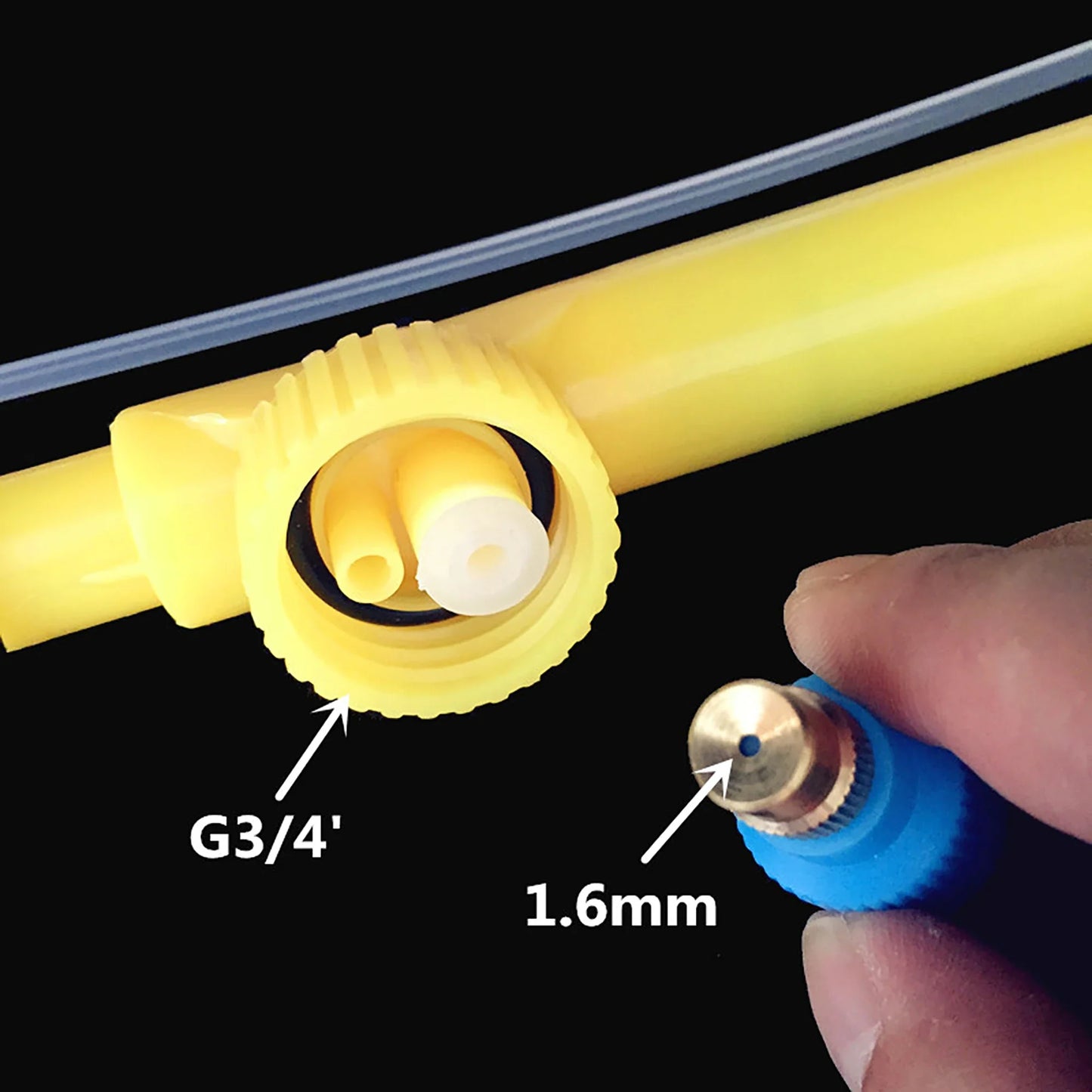 Norvo | Justerbar Spray Flaske Luftpumpe – Kompakt, Lett Hage Sprøyter