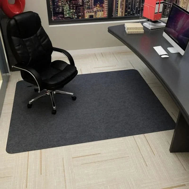 Norvo | 90x120cm Kontorstolmatte – Teppebeskytter for harde gulv