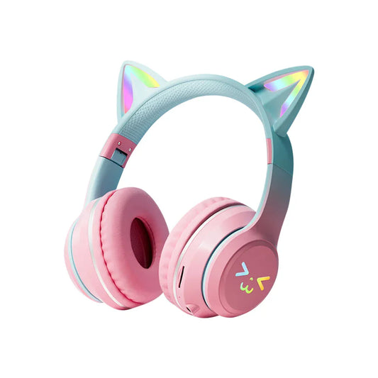 Norvo | Øre RGB Sammenleggbare Bluetooth Hodetelefoner
