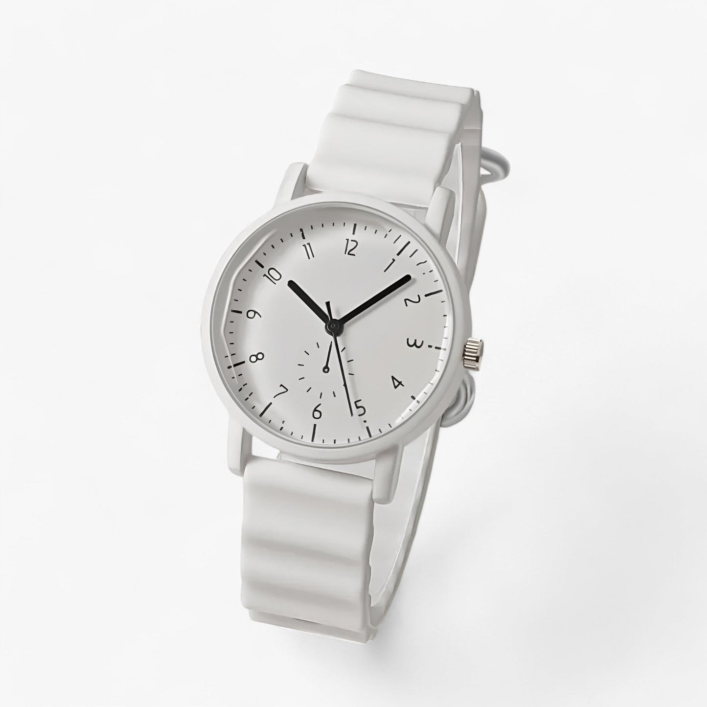 Norvo | Mina Jelly Watch – Fargerik Kvarts Klokke med Elegant Silikon Bølgesnor