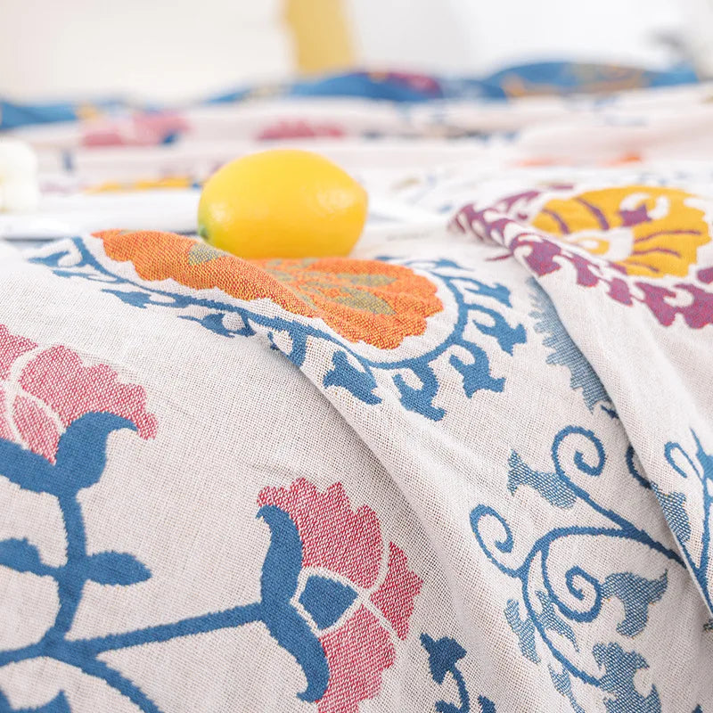 Norvo | BohemiaCotton – Myk & Avkjølende 100% Bomullspledd