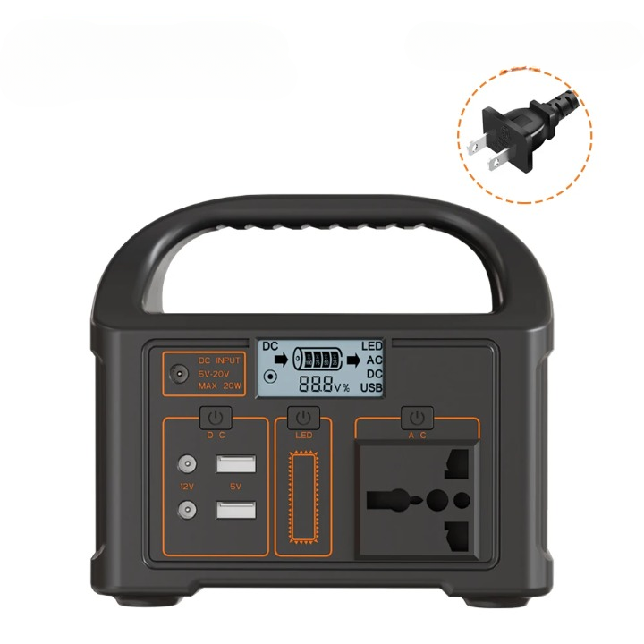 Norvo | 100W 24,000mAh Bærbar Strømstasjon med LiFePO4 Batteri – PowerGo