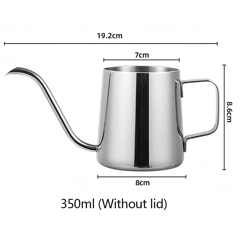 Norvo | 304 rustfritt stål hengende øre kaffe filtertasse - Bærbar håndvaskefilter med filterpapir, filterfritt traktorsystem kaffeutstyr