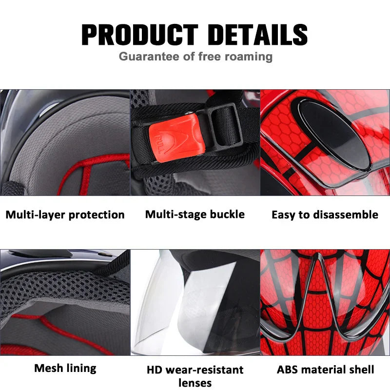 Norvo | Barne Motocross Hjelm for Aldersgruppa 3–9 – Blaze