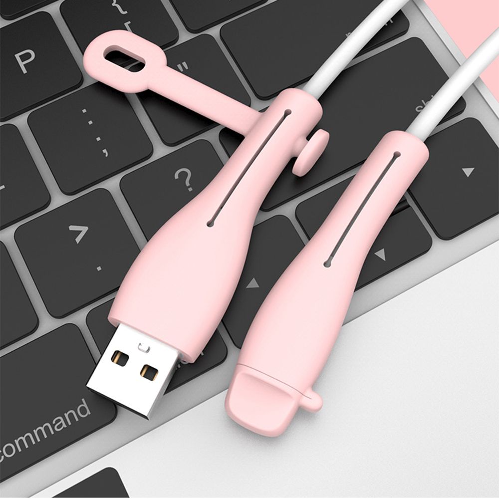 Norvo | Kabelbeskytter Silikon Universell Telefonlader Beskytter