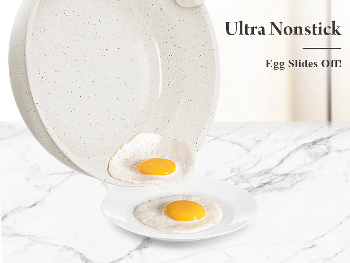 Norvo | DONNOR Sikker non-stick kjele sett - Ovnsfaste gryter og panner med avtakbare håndtak
