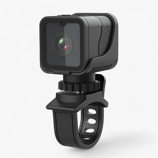Norvo | RevCam 1080P HD Vanntett WiFi Kamera – Kompakt Actionkamera for Sykler & Motorsykler