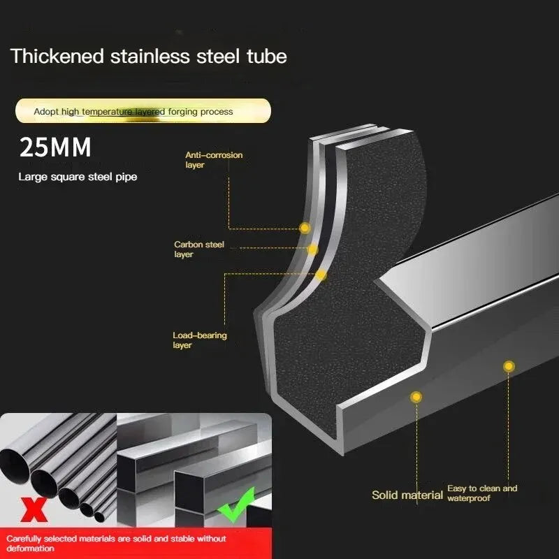 Norvo | Stabilova Justerbar Rullestativ for Vaskemaskin & Kjøleskap | Med 4 Dobbelt Hjul & Støtdemping | Høydejusterbar & Lastbærende
