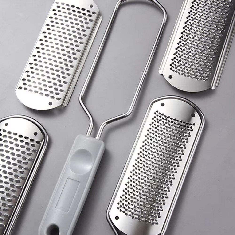 Norvo | Profesjonell fotfil i rustfritt stål til fjerning av hard hud for glatte føtter