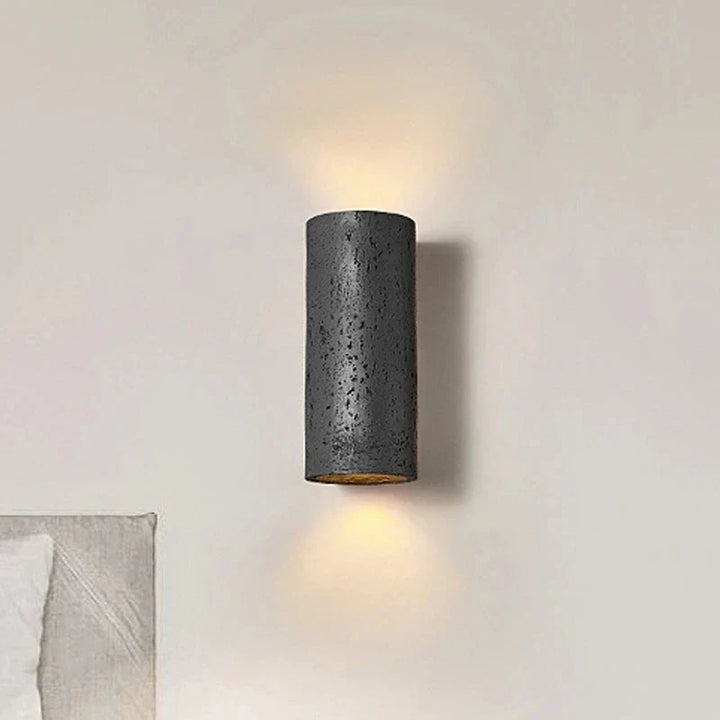 Norvo | Industriell vegglampe med sementfiner