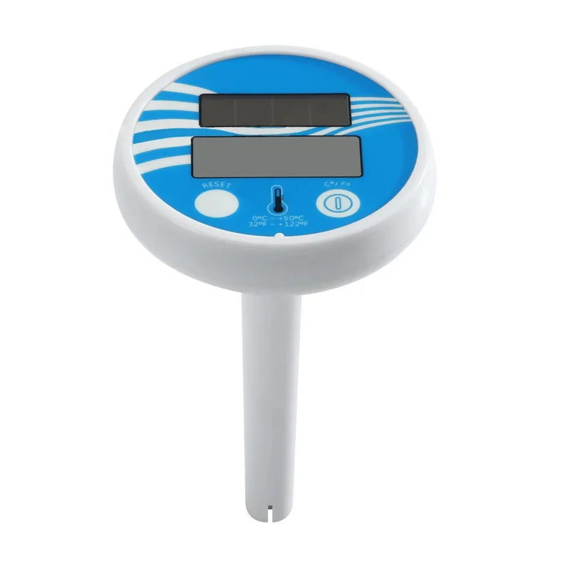 Norvo | THERMAFLOAT Basseng termometer | Flytende vanntemometer for basseng og boblebad | Temperaturvisning 0–50 °C | Ristiff og værbestandig