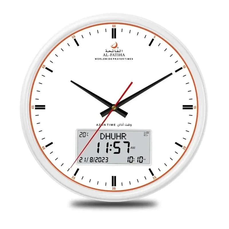 Norvo | Bønn klokke med automatisk azan justering og 10 azan lyder