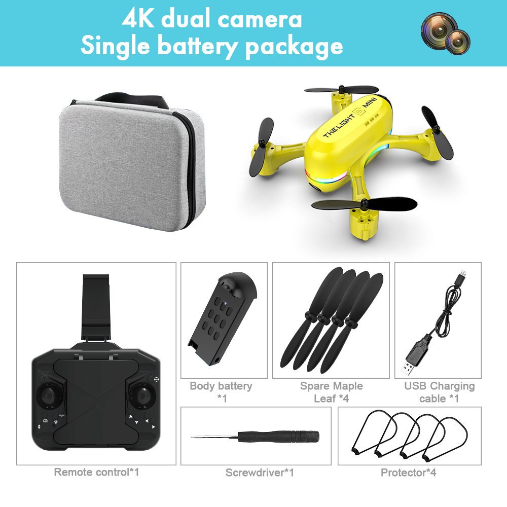 Norvo | Easy Fly Dual Camera Mini Pocket Drone