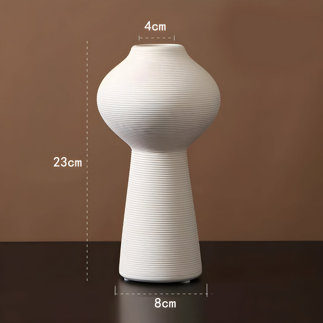 Norvo | Minimalistisk Håndlaget Keramisk Zen Vase