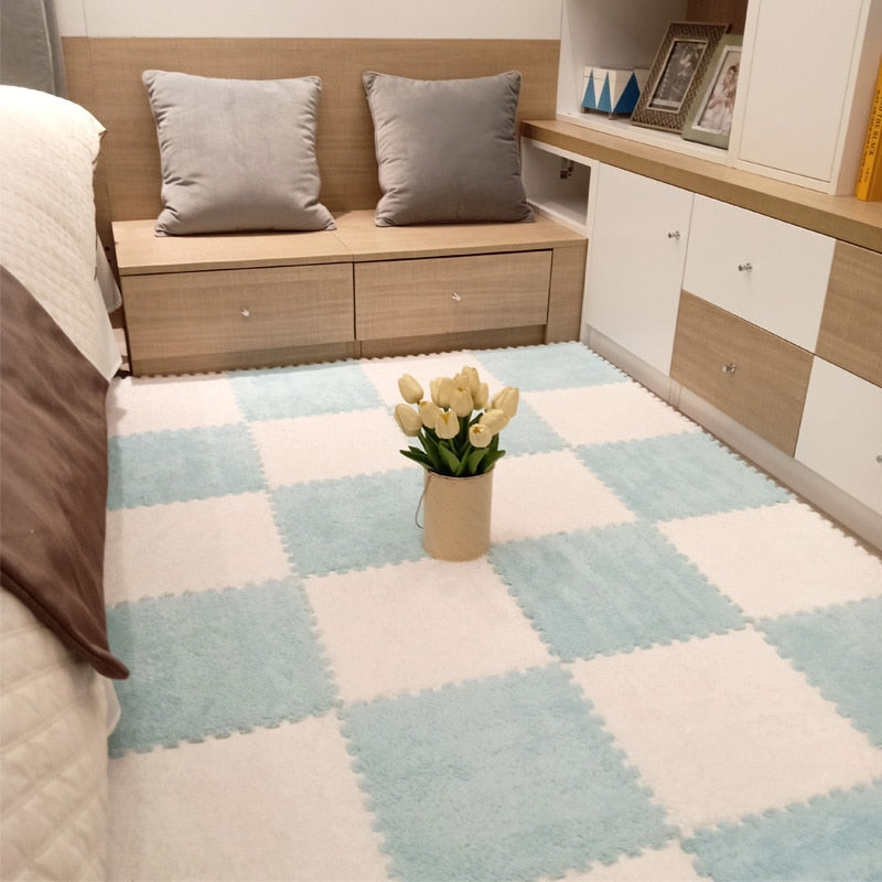 DIY Vinter Plush Puslespill Matte | Norvo