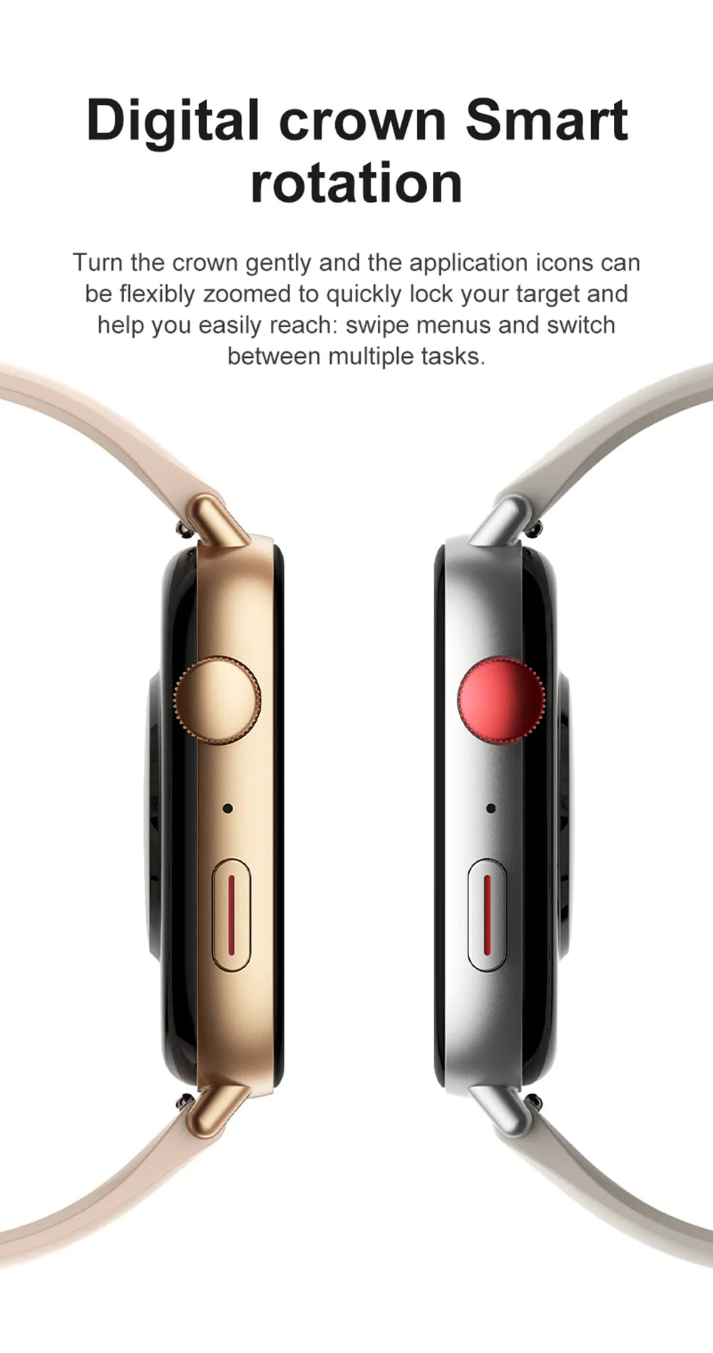 Norvo | 2 I 1 Treningssporingsklokke Med Taleanrop