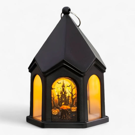 Norvo | Diana | Halloween Gresskar Lanterne - Koselig Lys for Spooky Dekorasjon