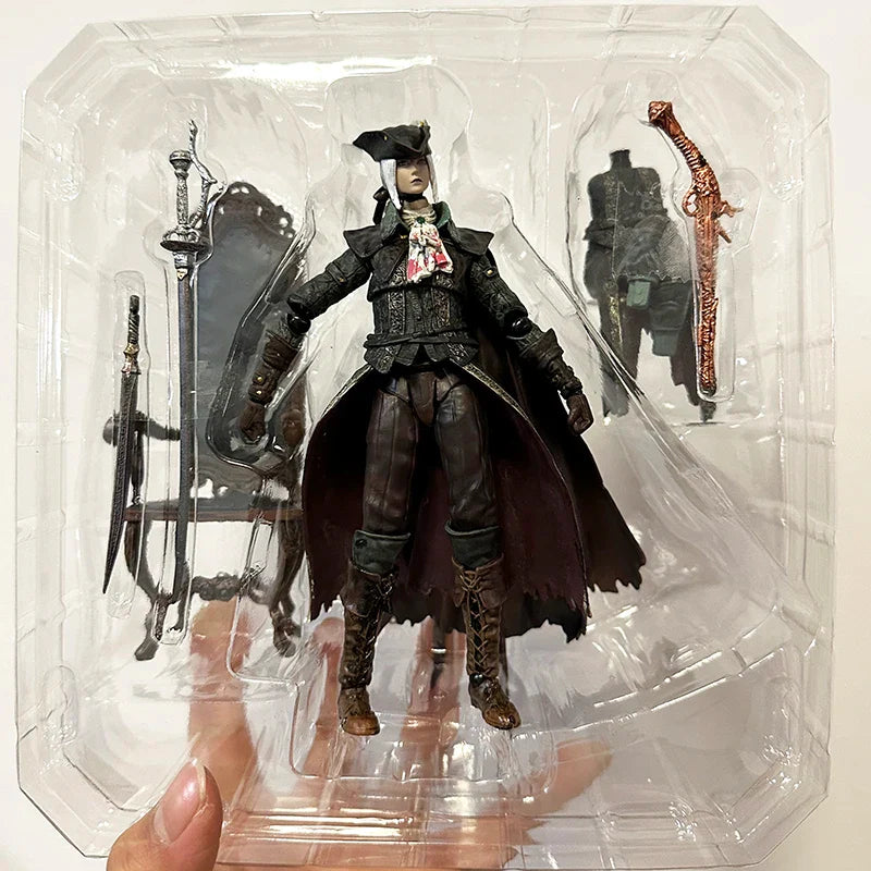 Figma 536 Lady Maria Actionfigur - Bloodborne PVC-dukke, samler DX-utgave modell for gamere og fans  16,5 cm (6,2 tommer)