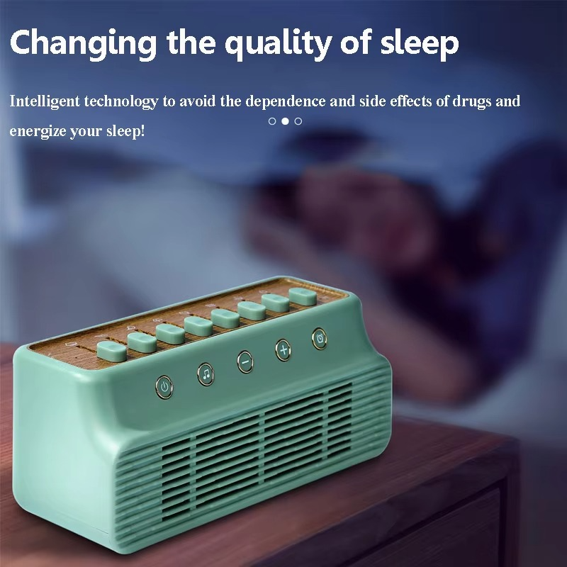 Norvo | Bærbar hvit støy Bluetooth-høyttaler med naturlyder og søvnfunksjon