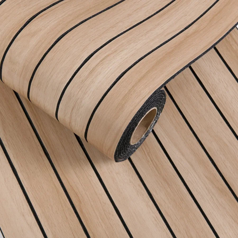 Norvo | Easy Apply Treverk Home Veggpanel Klistremerke