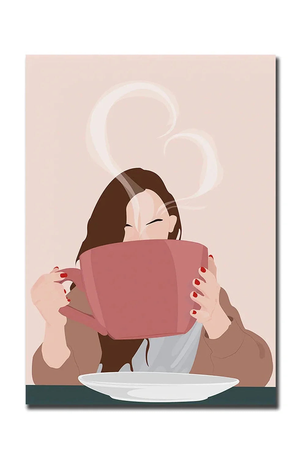 Norvo | God Morgen Kaffe Lerret Plakat