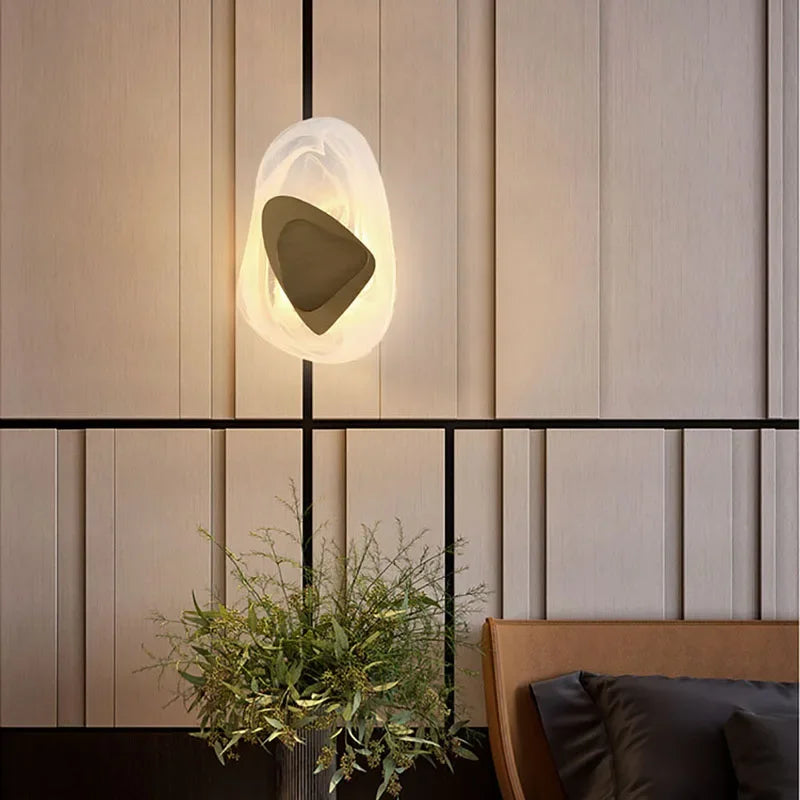 GlowElegance – LED Vegglampe for Soverom & Stue Norvo
