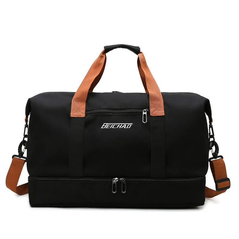 Norvo | CarryOnFit Reiseveske - Luksuriøs Crossbody Reisesekk for Aktive Eventyrere