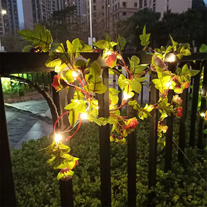 Norvo | Kunstige vinplanter med LED-lamper for oppheng