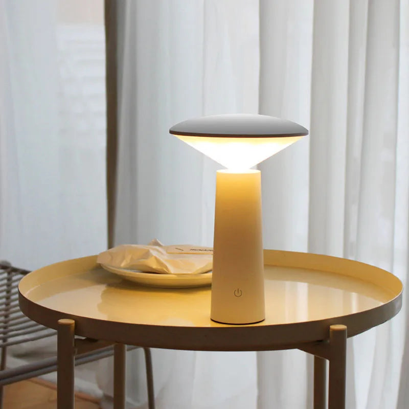 Norvo | – Moderne Touch Bordlampe med USB