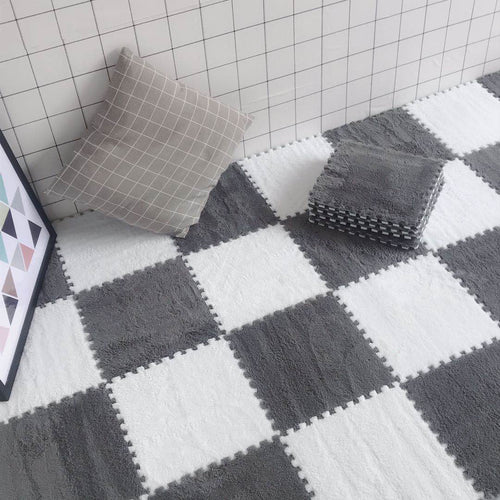 DIY Vinter Plush Puslespill Matte | Norvo