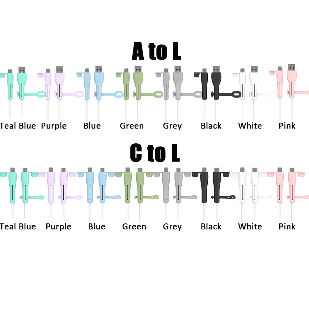 Norvo | Kabelbeskytter Silikon Universell Telefonlader Beskytter