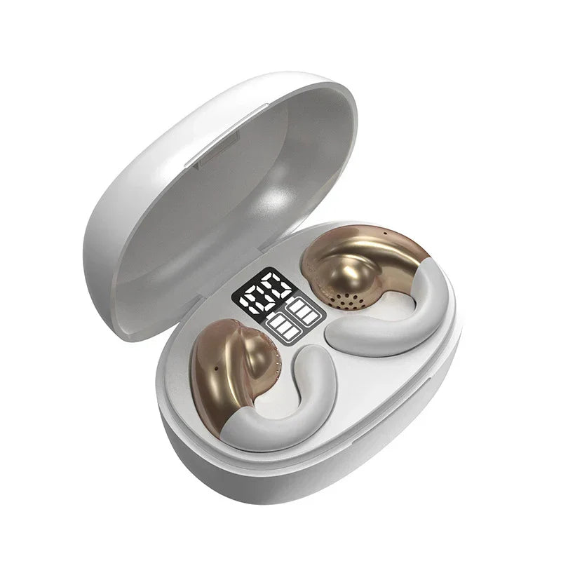 Super Lett Benledning Bluetooth Trådløse Sport Ørepropper Hodetelefoner Norvo