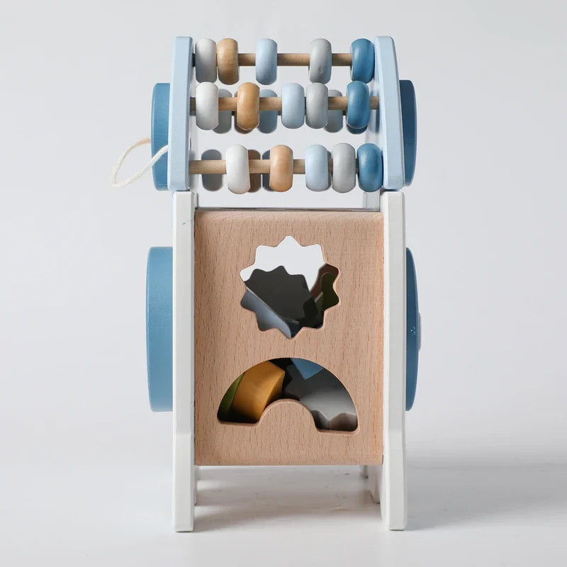 Norvo | EcoToys SpaceBlocks | Utdanning og Moro - Tre Rakettblokker Sett