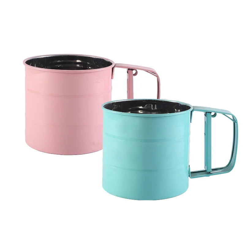 Norvo | Håndholdt Kjøkken Mel Sifter Semi-Automatisk Kjøkken Gadget